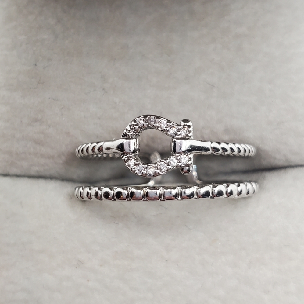 Buckle - Horseshoe Adjustable Ring - Picture 6 of 6